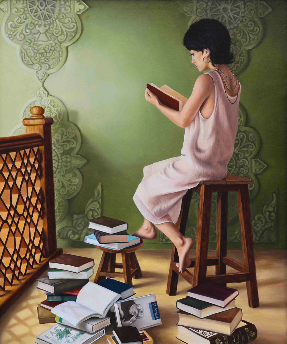Accumulation, oil on canvas, 2019