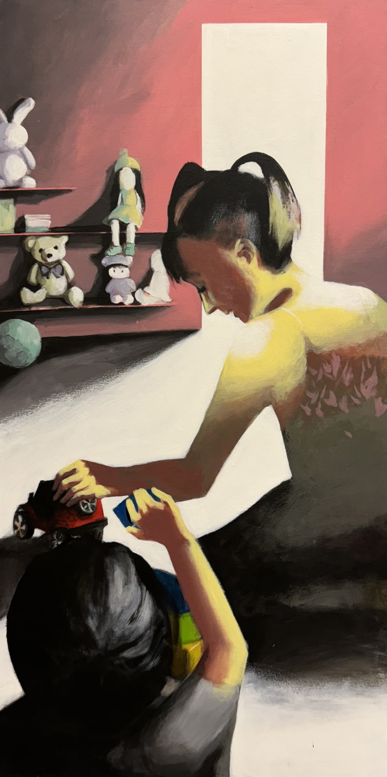 Untitled, acrylic on canvas, 2023